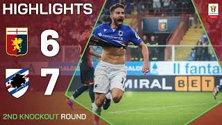 GENOASAMPDORIA 11 56 pens  HIGHLIGHTS  Coppa Italia Frecciarossa 202425 [upl. by Ringler]