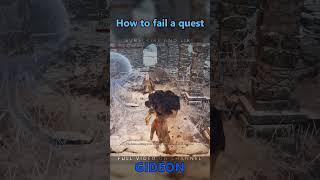 Stupid ways to fail a quest eldenring fromsoftware gaming fromsoft eldenringgameplay darksouls [upl. by Asyen37]