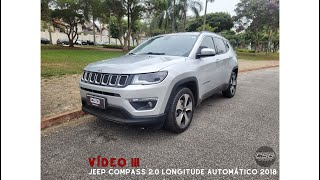 Jeep Compass 20 Longitude Automático 2018 [upl. by Jemmie]