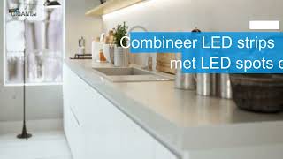 LED verlichting voor Keuken  Project  LEDGigantnl  2022 [upl. by Brig740]