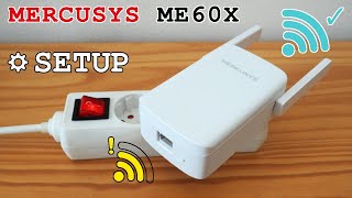 TPLink Mercusys ME60X WiFi 6 extender • Unboxing installation configuration and test [upl. by Gurney463]