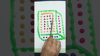 🟢🟠🔴🩷🔵 satisfying relaxing art music waterdrop drawing shorts [upl. by Tonry89]