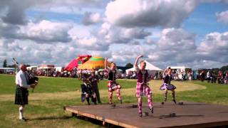 Scottish Sword Dance Blairgowrie and Rattray Highland Games Perthshire Scotland September 4th [upl. by Hirst]