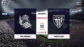 EA SPORTS FC 24 Gameplay  Real Sociedad vs Athletic Club [upl. by Muir]