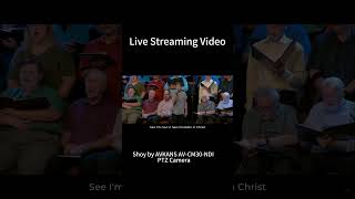 A Live Streaming Video using AVKANS NDI PTZ Cameras ptzcamera livestreaming churchlivestream [upl. by Stewart48]