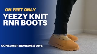 Adidas Yeezy Knit RNR Boots OnFeet Only [upl. by Lani]