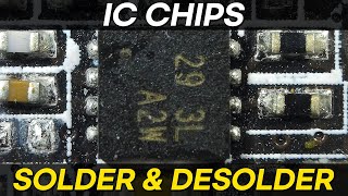 How to Solder amp Desolder IC Chips with Hot Air [upl. by Nanette213]