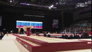 Amelie Morgan  GOLD  Vault 2  2018 British Gymnastics Championships  WAG Jnr AA [upl. by Eisinger923]