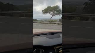 Driving from La Mola Formentera Spain formentera [upl. by Binky]