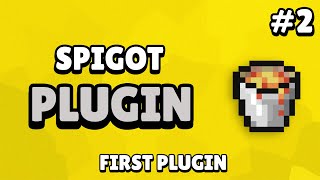 Spigot Custom Plugin Tutorial  First Plugin 2 [upl. by Allare]