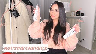 ROUTINE CHEVEUX LISSES  LE MEILLEUR PRODUIT POUR PROTÉGER SES CHEVEUX DE LA CHALEUR⎢ANA TC 💆🏻‍♀️ 🌸 [upl. by Denae450]