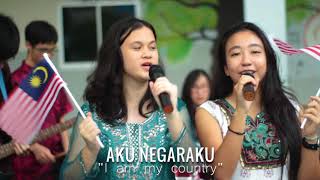 quotAku Negarakuquot  Audi MokShazee Ishak Cover by Tenby Schools Penang [upl. by Jarita]