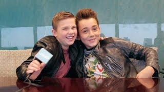 Jet Jurgensmeyer amp Colin Critchley Talk LEGENDS OF THE HIDDEN TEMPLE THE MOVIE [upl. by Kaenel]