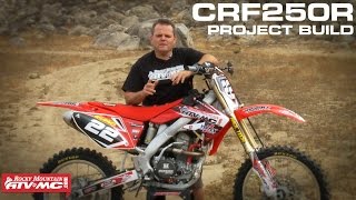 2004 Honda CRF250R Project Build [upl. by Nallad]