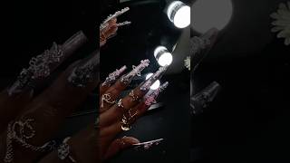 Press On Nail Set  Gel Press On Nails  Gel Nails pressonnails pressonnailbusiness nailtutorial [upl. by Orodoet125]