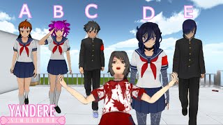 ALPHABET KILLER CHALLENGE  Yandere Simulator FR [upl. by Eleazar147]