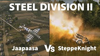 Big strikes from artillery and planes  SD2 Tournament Cast Jaapaasa vs SteppeKnight [upl. by Anaeli]