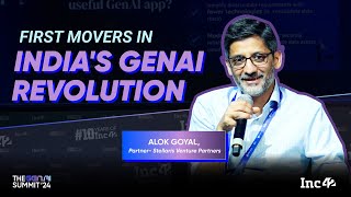 First Movers In Indias GenAI Revolution ft Alok Goyal Partner Stellaris Venture Partners  Inc42 [upl. by Drice]