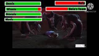 Hotel Transylvania 2 Final Battle With Healthbars [upl. by Harneen]