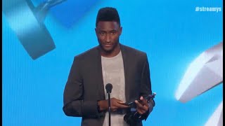 Marques Brownlee Wins the Award for Technology  Streamy Awards 2019 [upl. by Esdnil]