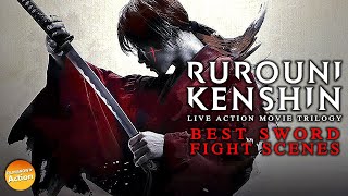 RUROUNI KENSHIN Live Action Movie Trilogy  BEST SWORD FIGHT SCENES [upl. by Stav]