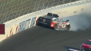 COREY LAJOIE CRASH DEJA VU 2022 COCACOLA 600 NASCAR CUP SERIES AT CHARLOTTE [upl. by Carmelle]