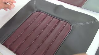 Flat Arch Designs For Car Seats  Part Two  Car upholstery [upl. by Moon837]