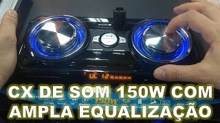 Caixa de som LENOXX MS8300 150W RMS Unboxing [upl. by Anidam368]