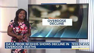 NC data shows decline in overdose deaths [upl. by Ailemak192]