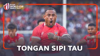 Tongas powerful Sipi Tau lays down challenge for Romania  Rugby World Cup 2023 [upl. by Gelasius]