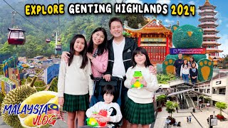 EXPLORE TEMPAT WISATA TERBAIK DI GENTING HIGHLAND MALAYSIA 2024  JOVELYN MICHELLE FAMILY [upl. by Anaoy]