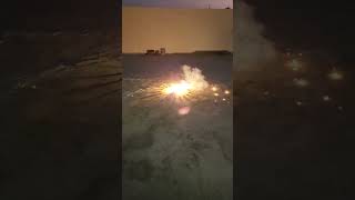 new cracker experiment  firing 20 missile together with Chakri [upl. by Nylesaj]