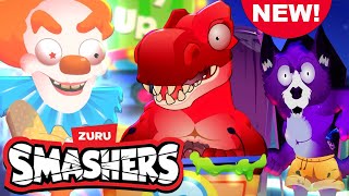 NEW Clumsy Coffin Countdown  Smashers  Halloween Cartoons for Kids  Season 8 [upl. by Micheil]