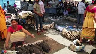 Kokrajhar Market Scene India Assam [upl. by Nevear716]