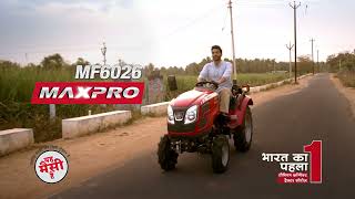 Revolutionary MF 6026 MAXPRO  Massey Ferguson India  Hindi [upl. by Annuahsal]