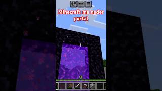 Minecraft mein nether portal kaise banaenminecraft anshubisht karan [upl. by Anisah627]