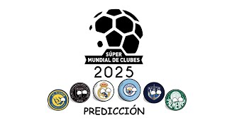 PREDICCION SUPERMUNDIAL DE CLUBES 2025  Countryballs [upl. by Valenza]