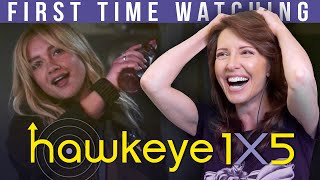 HAWKEYE 1x5 TV Show Reaction Yelena Rocks [upl. by Edlihtam]