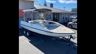 2014 SD224 Lowe Deck Boat with Trailer [upl. by Vacuva]