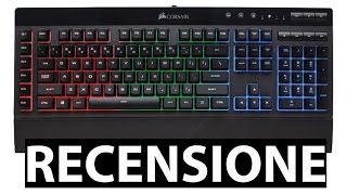 Recensione Corsair K55  Una delle Migliori Tastiere a Membrana [upl. by Sankaran949]