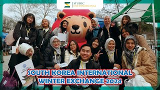 South Korea International Winter Exchange 2024 [upl. by Kcirreg]