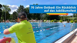 70 Jahre Ostbad Jena Ein Rückblick auf das Jubiläumsfest [upl. by Esdnil]