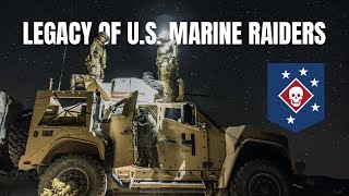 Legacy of US Marine Raiders [upl. by Ynittirb]