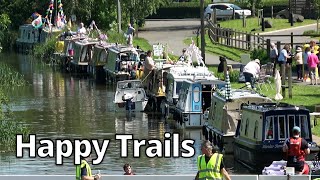 334 Tiny Canal Boats You Can Tow Trailboat Festival 2024 [upl. by Wolliw]