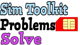 Fix Sim Toolkit Service Problem Solve [upl. by Nika687]