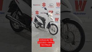 🔴INDISPONÍVEL🔴 HONDA BIZ 110i 20222022 [upl. by Rafaj]