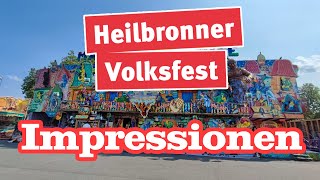 Heilbronner Volksfest 2023  Impressionen FULL HD [upl. by Anegroeg934]