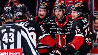 Ludvig Larsson slår in 11pucken på volley hemma mot Färjestad [upl. by Donaugh]