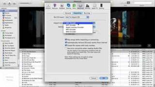 Converting iTunes songs to AAC [upl. by Sachsse]