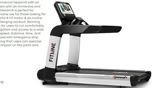 FitLine  Speed  New Commercial Treadmill with TV [upl. by Tilden]